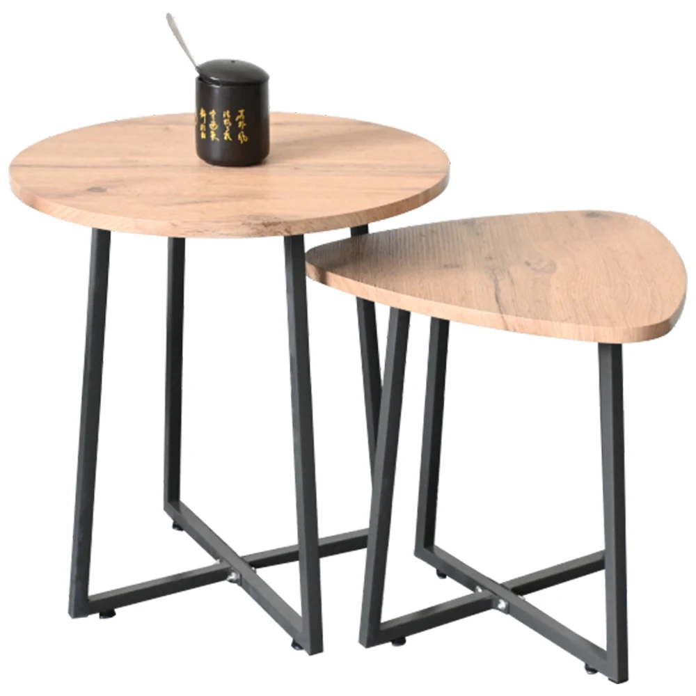 Simple Coffee Table Combination Coffee Table Iron Foot Coffee Table