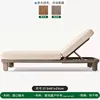 Bed frame-imported teak-water-permeable cotton