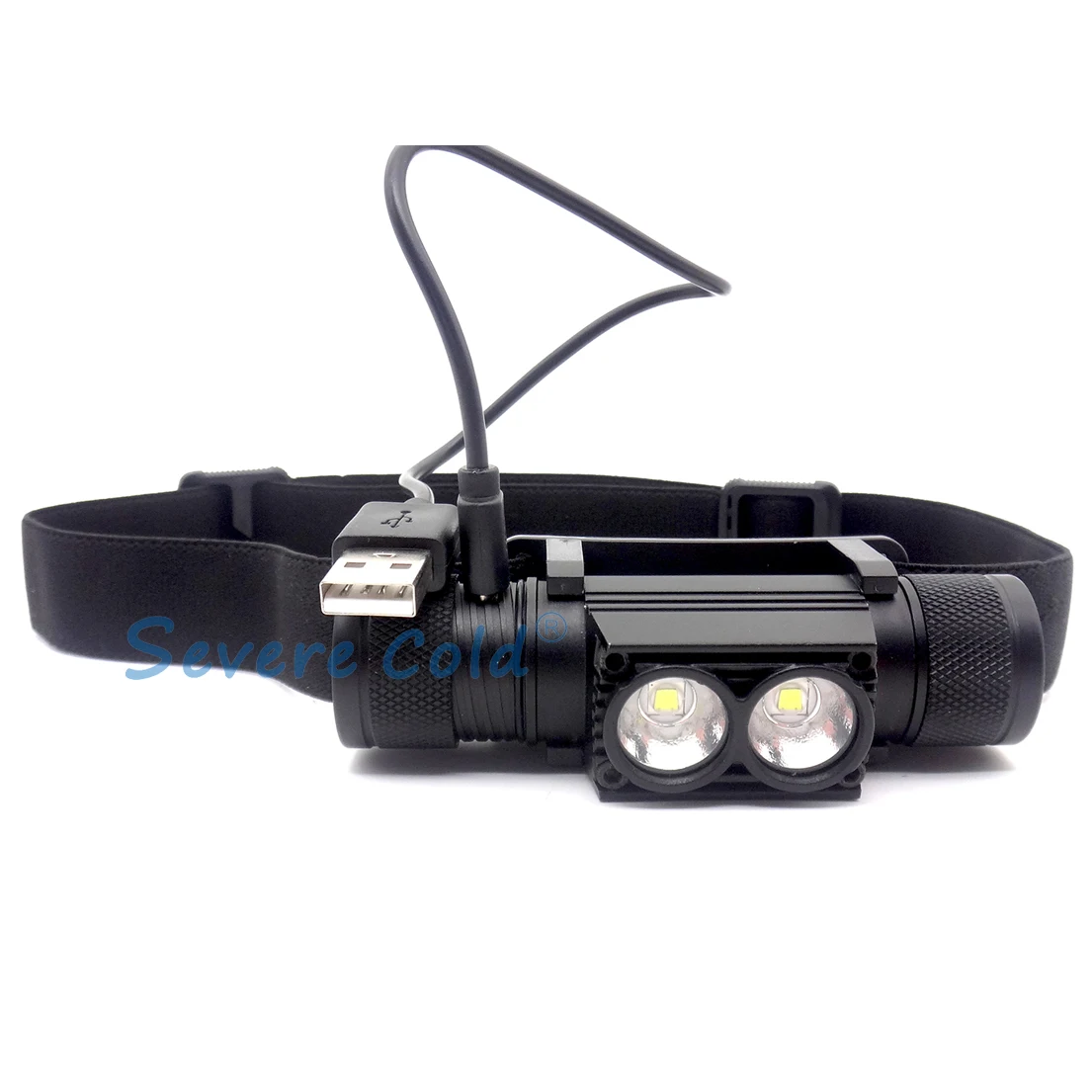 High Power Head Lamp LED USB Rechargeable Headlamp 12W LED Headlamp