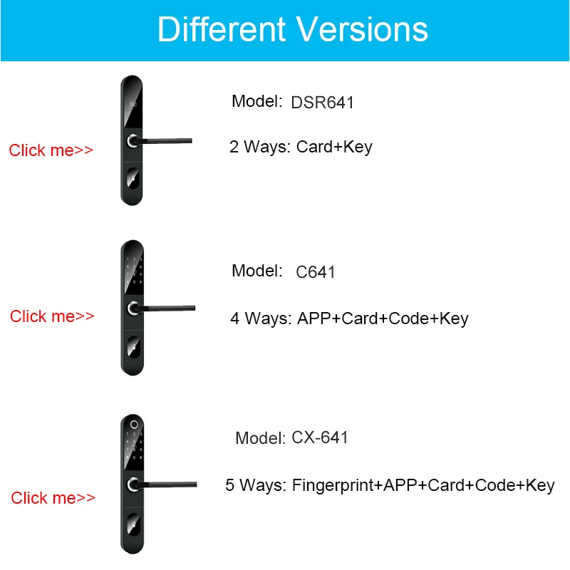 2024 TTlock Door Access Control System Fingerprint Keypad Sliding Smart Glass Home Electronics Door Lock for Aluminum Door