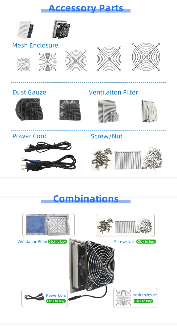 ebmpapst 80mm to 280mm 4650N W2S130-AA03-01 W2E143-AB09-01 W2E200-HK38 ...