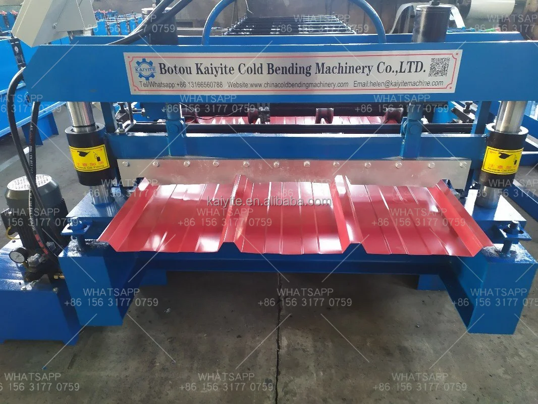 Easy To Operate Ibr Roof Tile Forming Machine Metal Roof Production