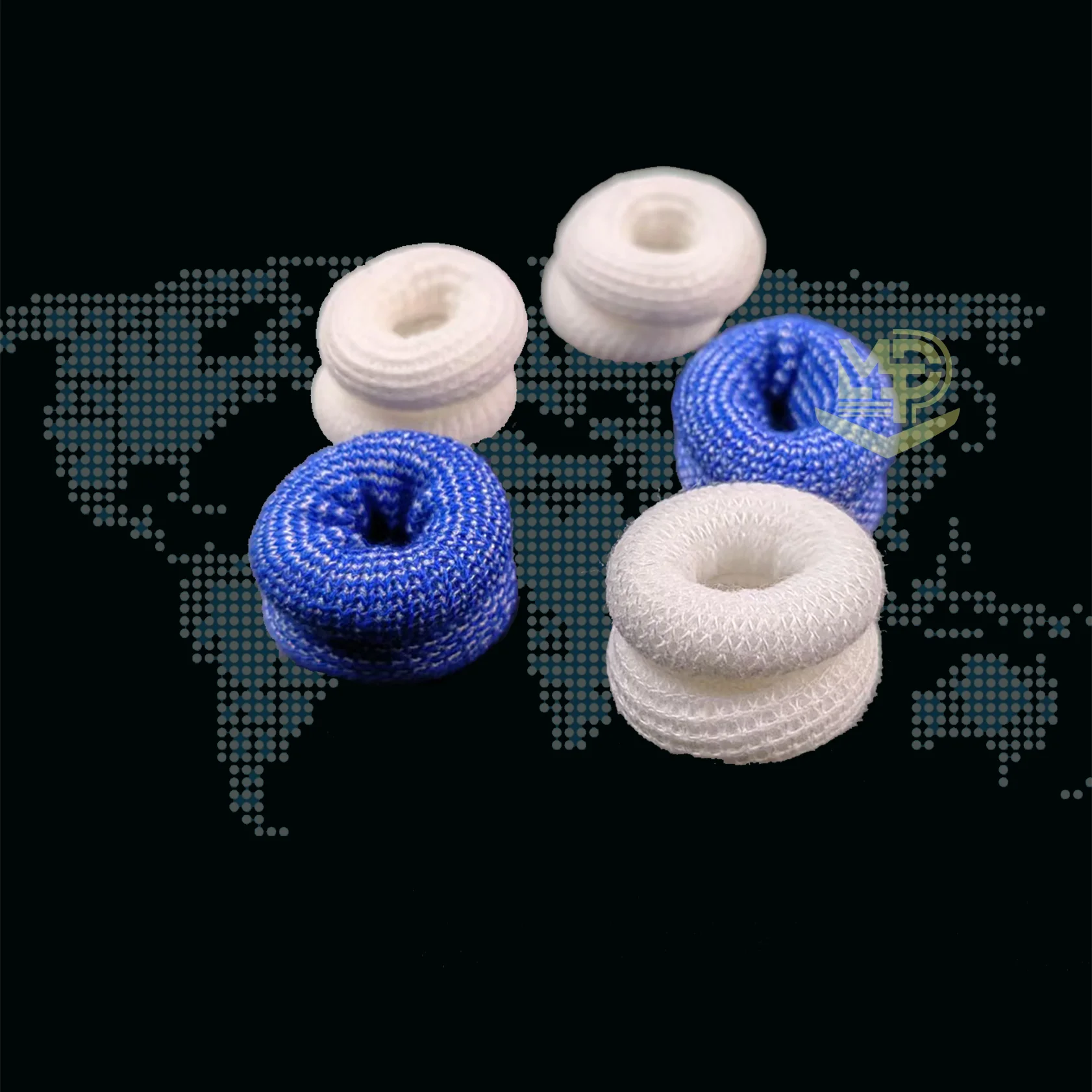 Vendaje de Algodón Tubular, Vendaje para Dedos, Vendaje Redondo, Gasas de Algodón Puro, 5CM, De cinco costuras, Pequeño Vendaje Redondo, Vendaje Elástico