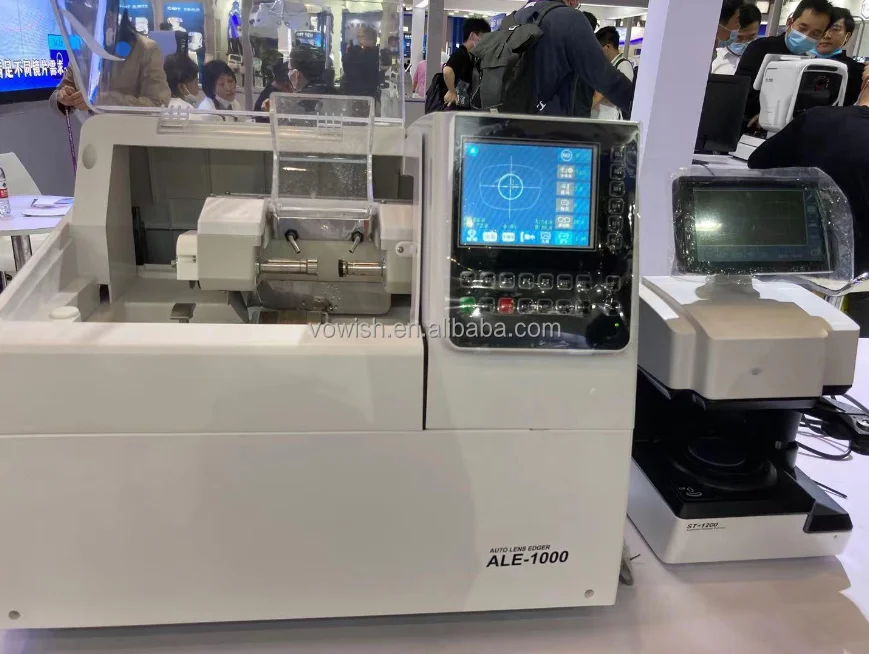 2025 Optical Lens Edging Machine Auto 2D Patternless Auto Lens Edger ALE-1000+ST-1200