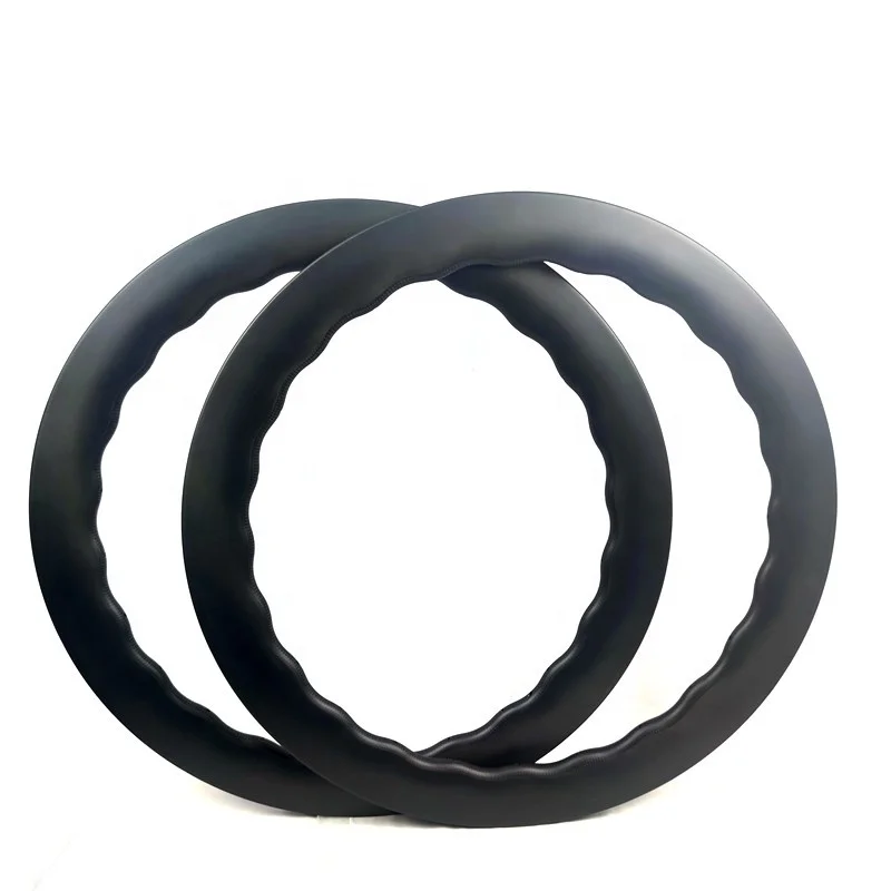 Synergy SY6065TL Carbon Rims 700C Disc Road Bike Wave Carbon Fibre Rim Disk Nice Quality