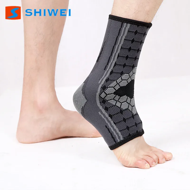 SHIWEI-3007 # спортивный трикотажный компрессионный фиксатор поддержки лодыжки рукав лодыжки