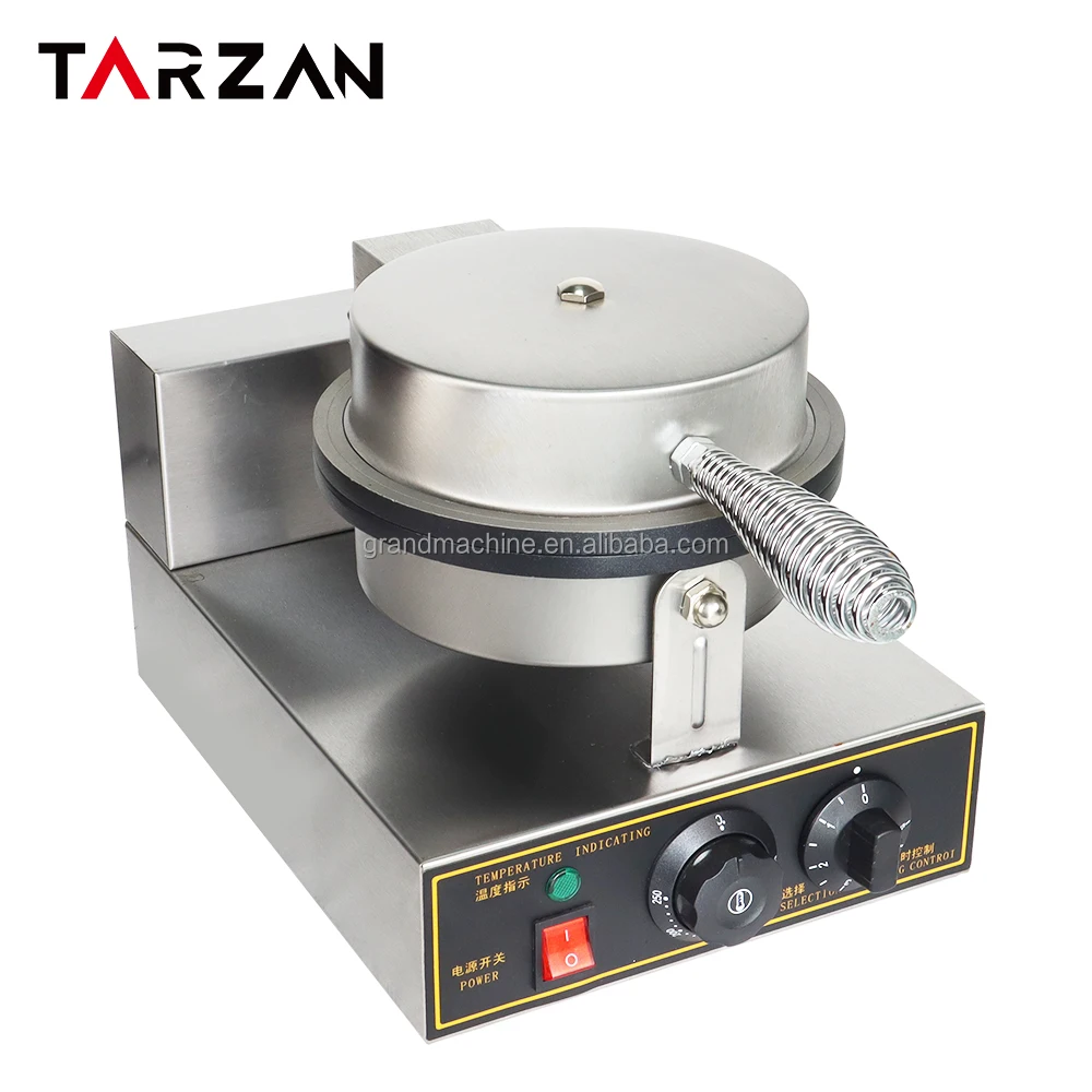 Electric Automatic Roll Cone Baking Machine/Small Commercial Machinery ice cream cone waffle maker  biscuit making machine details