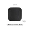 8'' Square Black