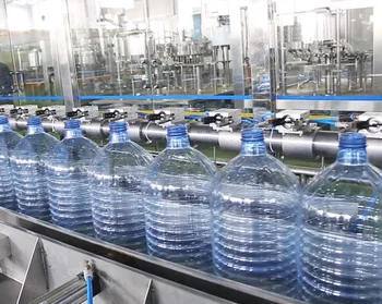 Complete Line Automatic 3L 5L 10L PET Bottle 1000BPH 1200BPH 2000BPH Water Liquid Filling Bottling Machine Price