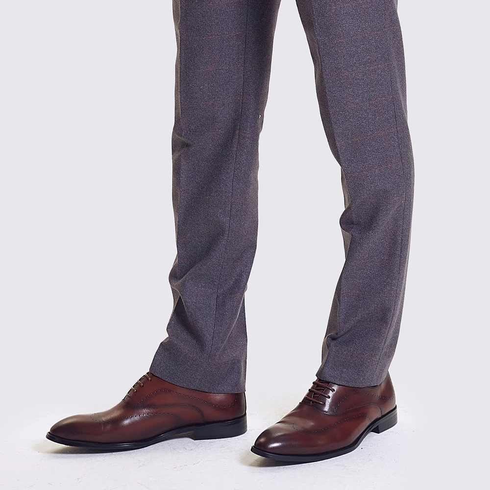 Men's Luxurious Formal Dress Shoes Genuine Leather Oxford