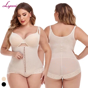 Wholesale Compression Lace Ajustable Butt Lifter Tummy Control Waist Trainer High Waisted Fajas Colombianas Shapewear