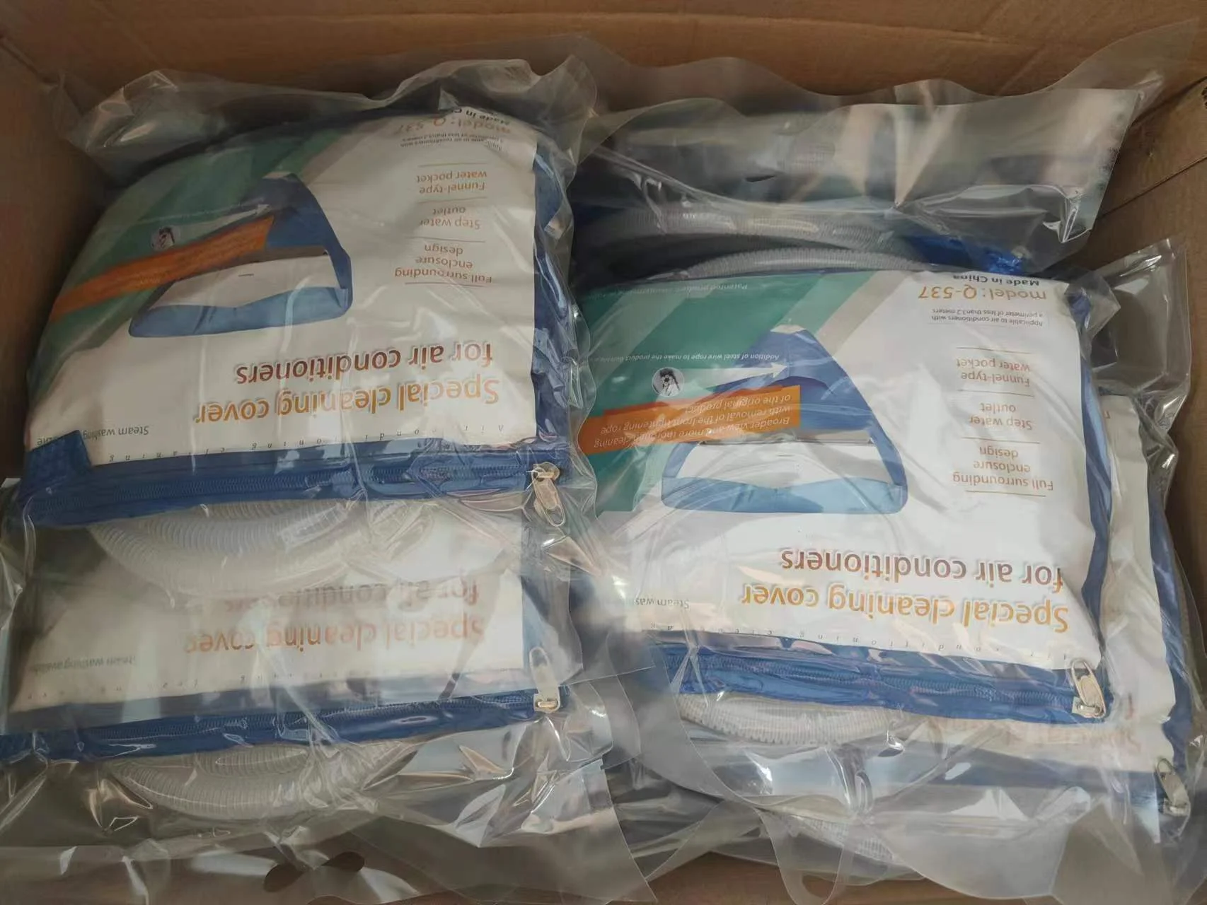 Factory Price Q537 Split Air Conditioner Cleaning Waterproof Cover Bag