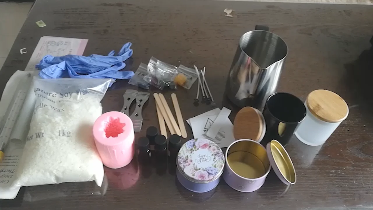 Wholesale Natural Soy Wax 100 Pure Soy Wax Flakes For Candle Making