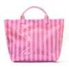 Rayures rose bonbon