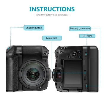 Neewer Vertical Battery Grip for  EOS RP DSLR Camera with 7.4v 1250mAh  LP-E17 Replacement Rechargeable Li-ion Battery detail image