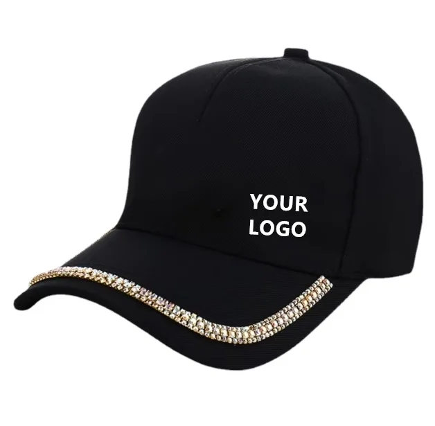 Wholesale Six Curved-Brim Hats Summer Cap Face Light Luxury