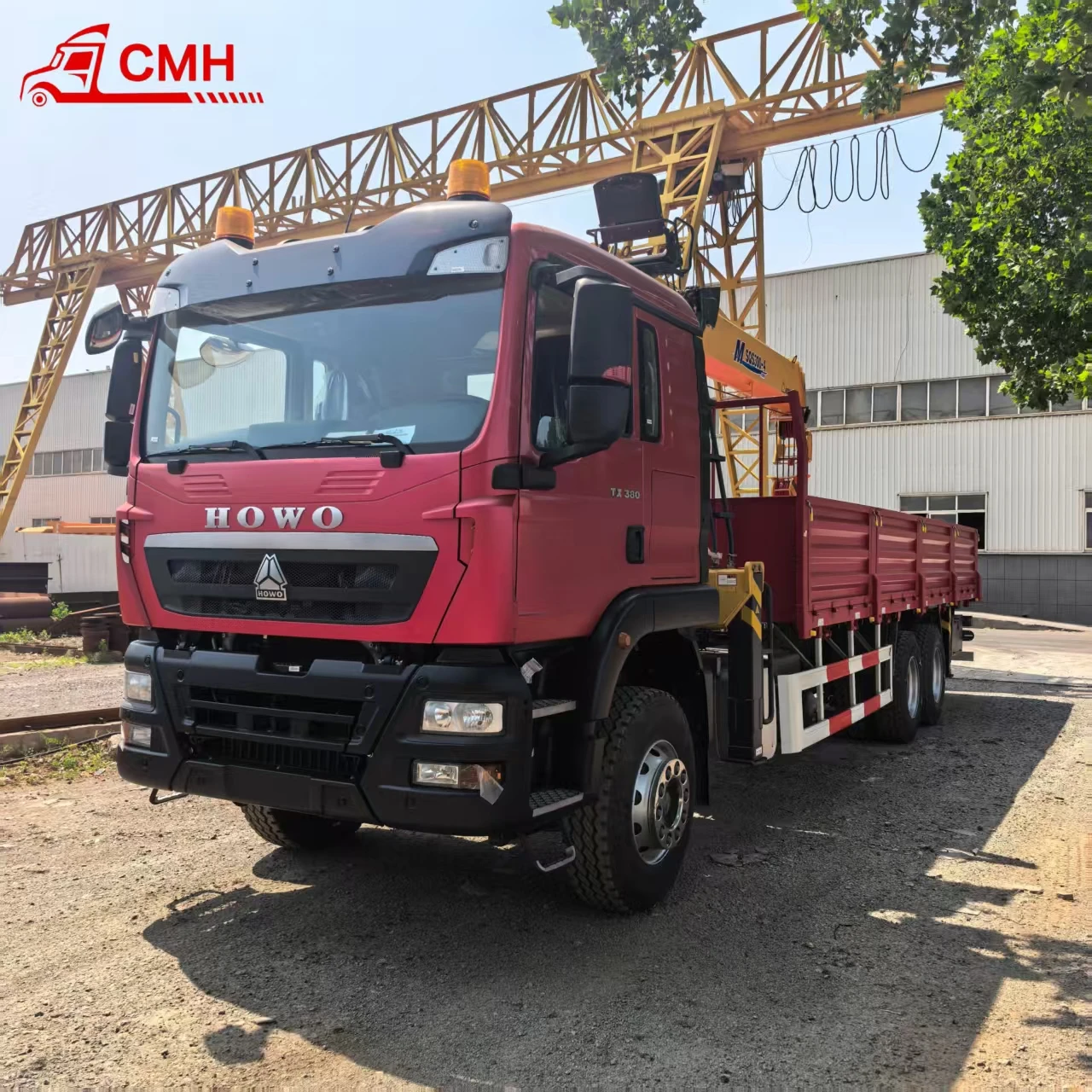Sinotruk HowoTX 6x4, autocarro con gru, alta potenza 380 CV 400 CV 440 CV, 6 ruote, 12 tonnellate