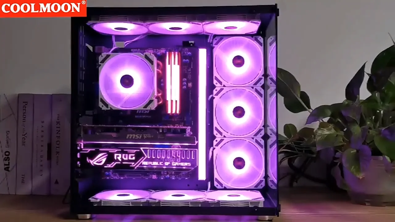 Water Cooling Fan Argb,4pin Pwm Smart Temp. Control,5v Argb Mb Sync,Black /white Buy Water