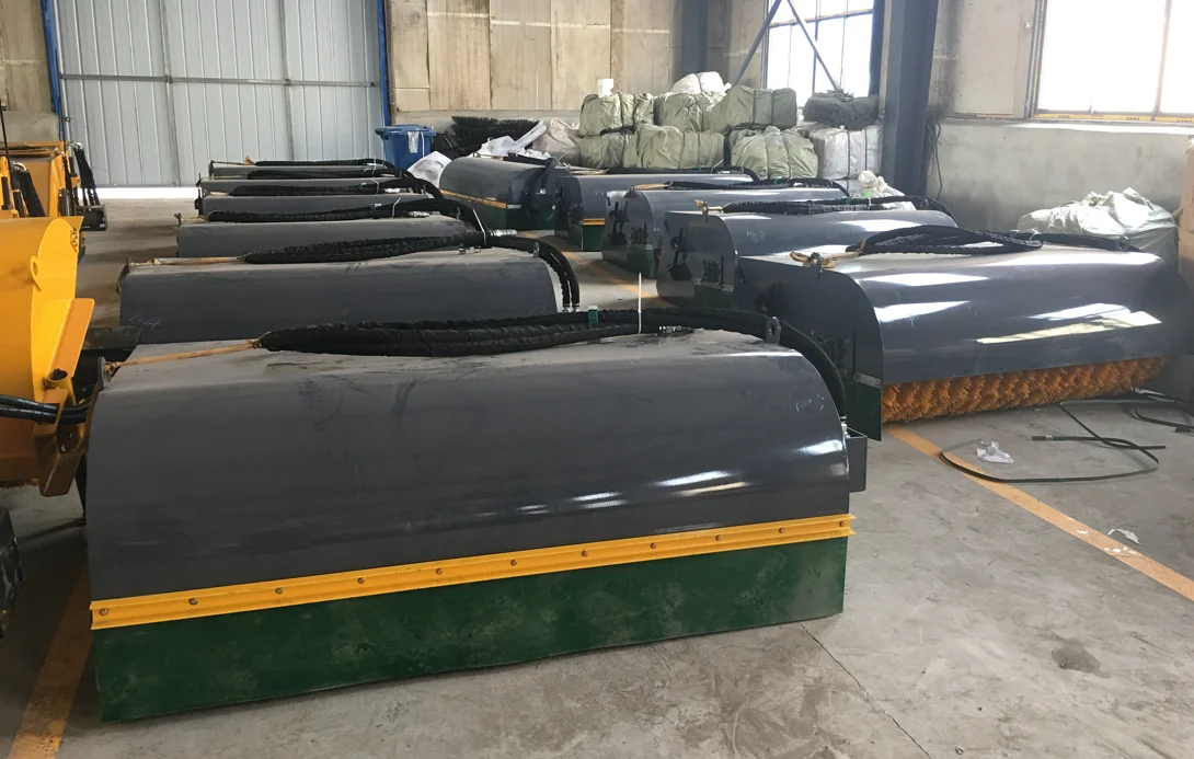 Погрузчик RSBM с бортовым поворотом 60, 72, 84 дюйма, гидравлическая уборочная щетка, щетка для пола, уличной уборочной машины с бортовым поворотом