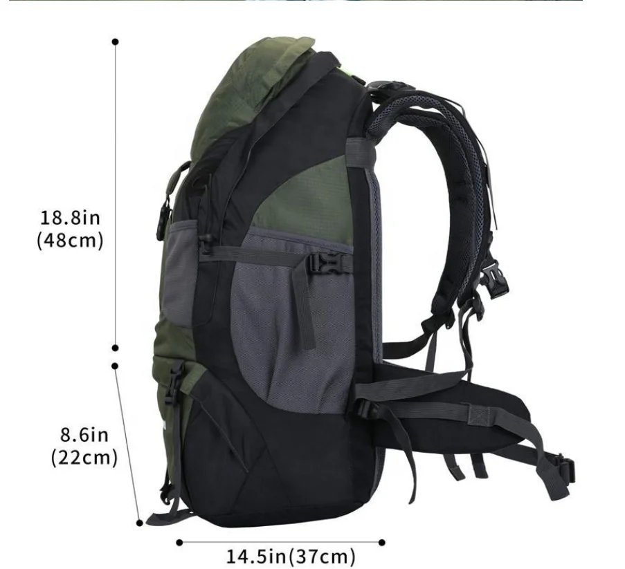 Hot Sell Custom Camping Backpack Waterproof Travel Hiking Backpack