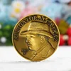 Pièces de monnaie plaquées laiton 3D