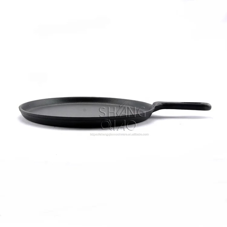 OEM Factory Wholesale 10.5 Inch Pre-seasoned Cast Iron Tortilla