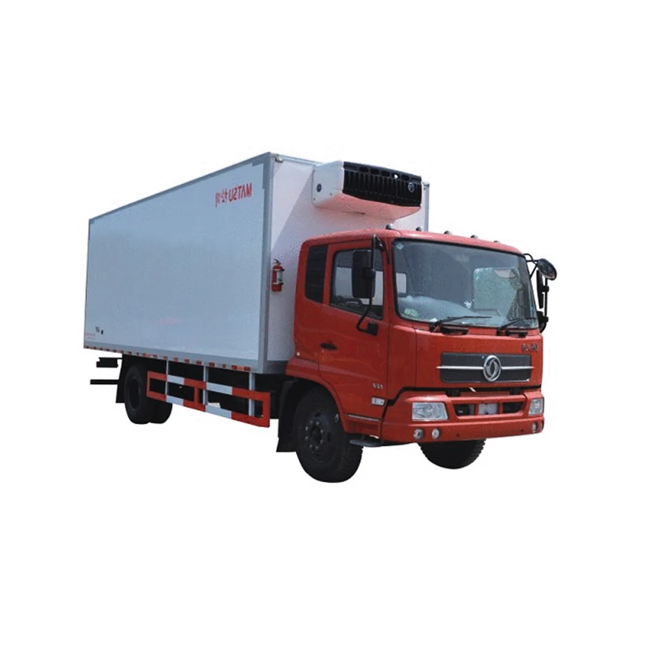 6 Meters Used Truck Refrigerators Howo Refrigerator Truck Trade Refrigerated Truck Meat Rail with Nice Price