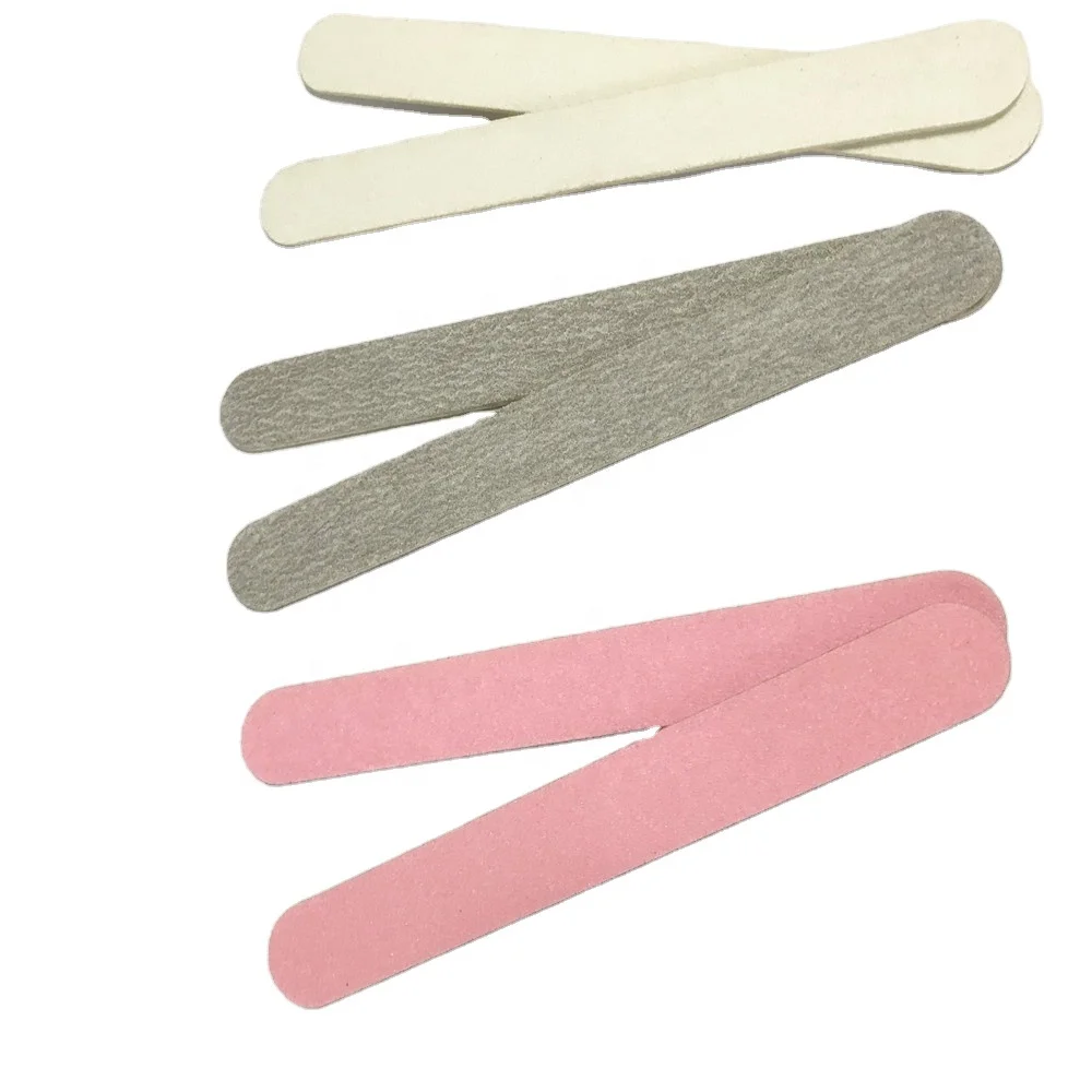 Одноразовая деревянная пилка для ногтей для использования в салоне красоты