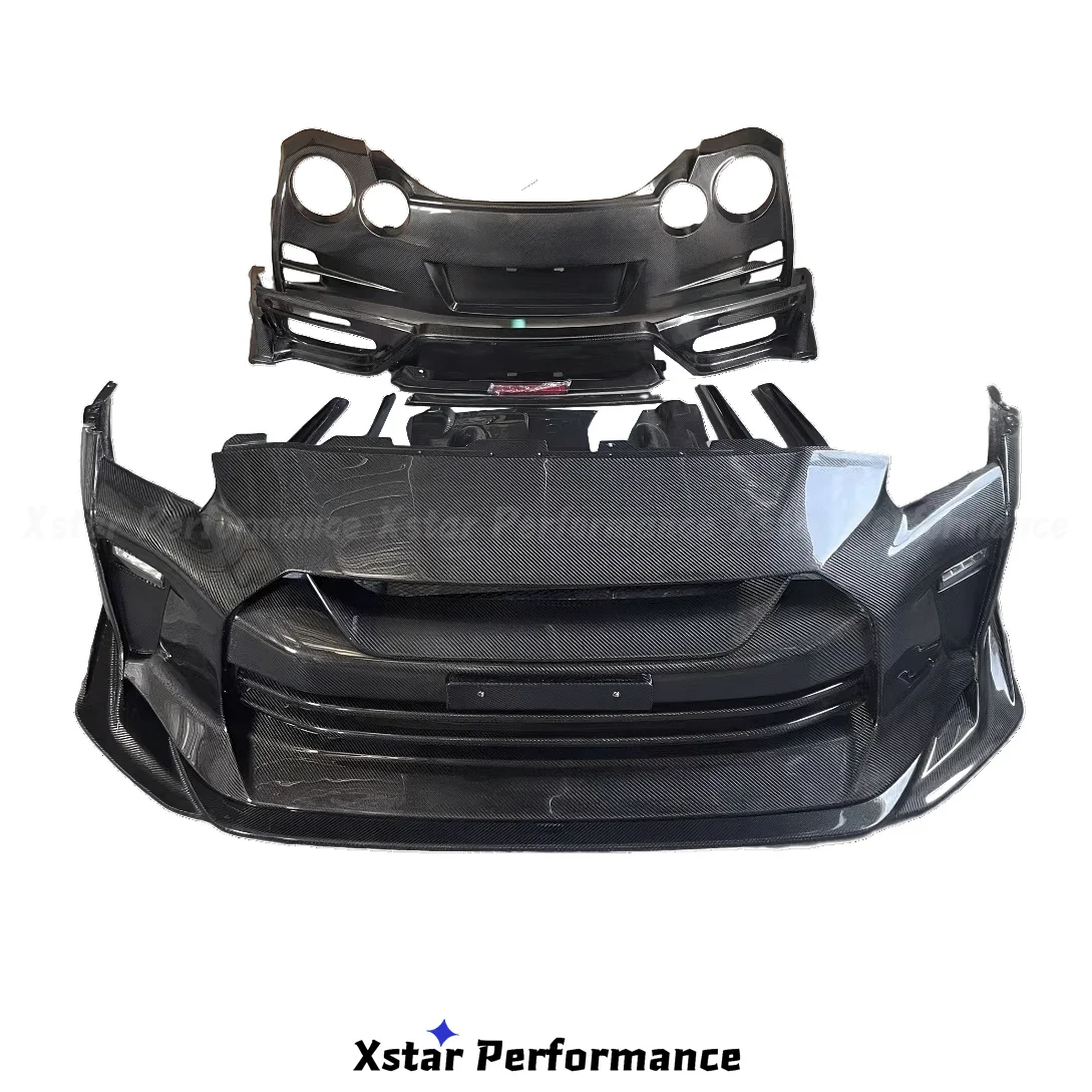 Top Secret Style Full Carbon Fiber Bodykit for Nissan GTR R35