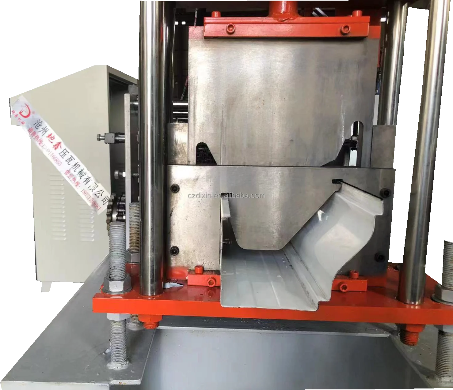 2022 Hot Sale Rain Gutter Forming Machine Roof Gutter Machine Seamless Gutter Machine Mobile