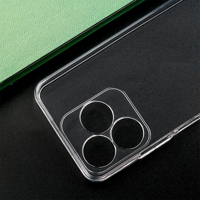 Cover + Vetro Temperato Per Wiko Power U20 – Custodia Morbida TPU Trasparente E Pellicola Protettiva