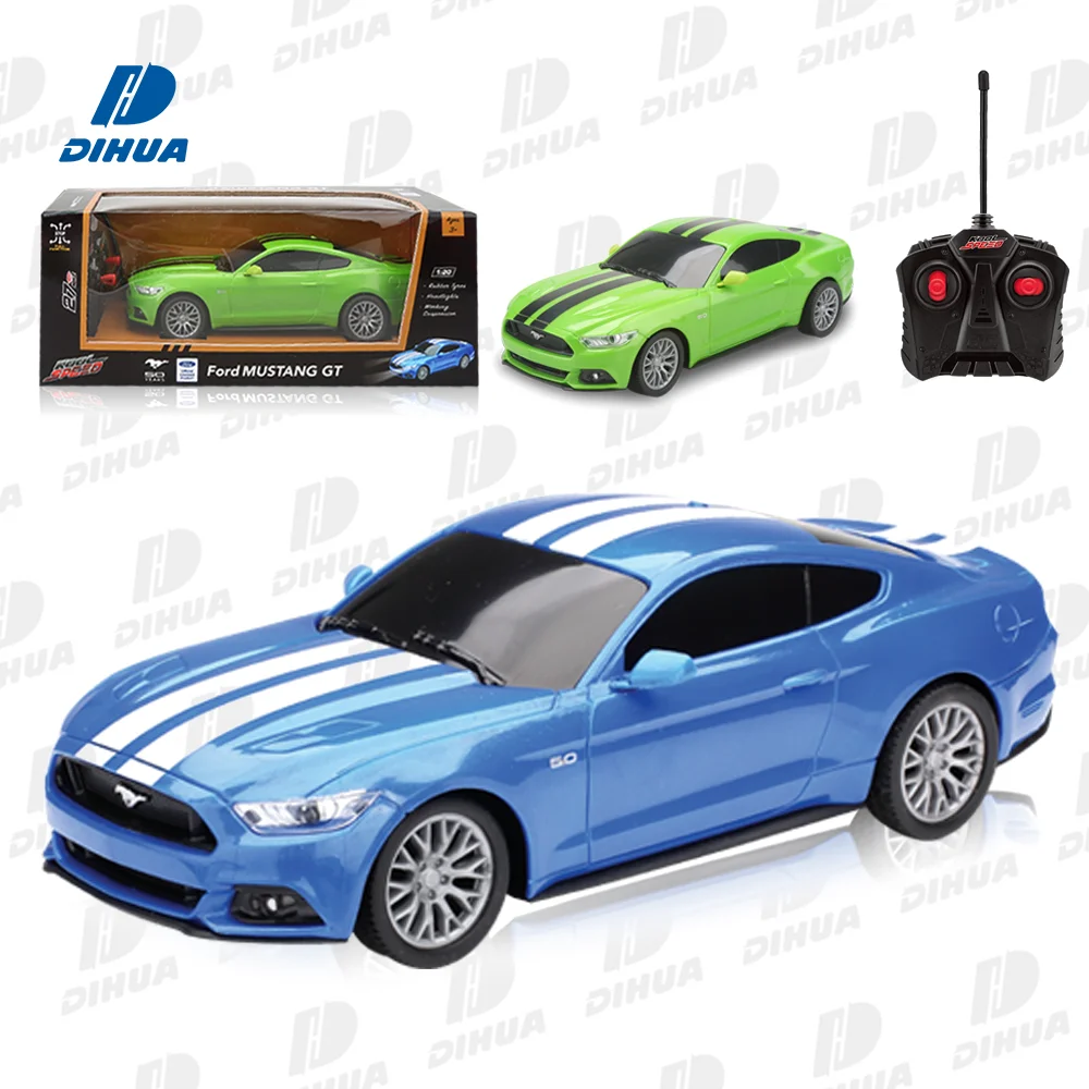 1 20 Full Function RC Toy Car Official License Ford Mustang GT Model Diecast Vehicle Remote Control Vehicle Sports Car for Kids Alibaba