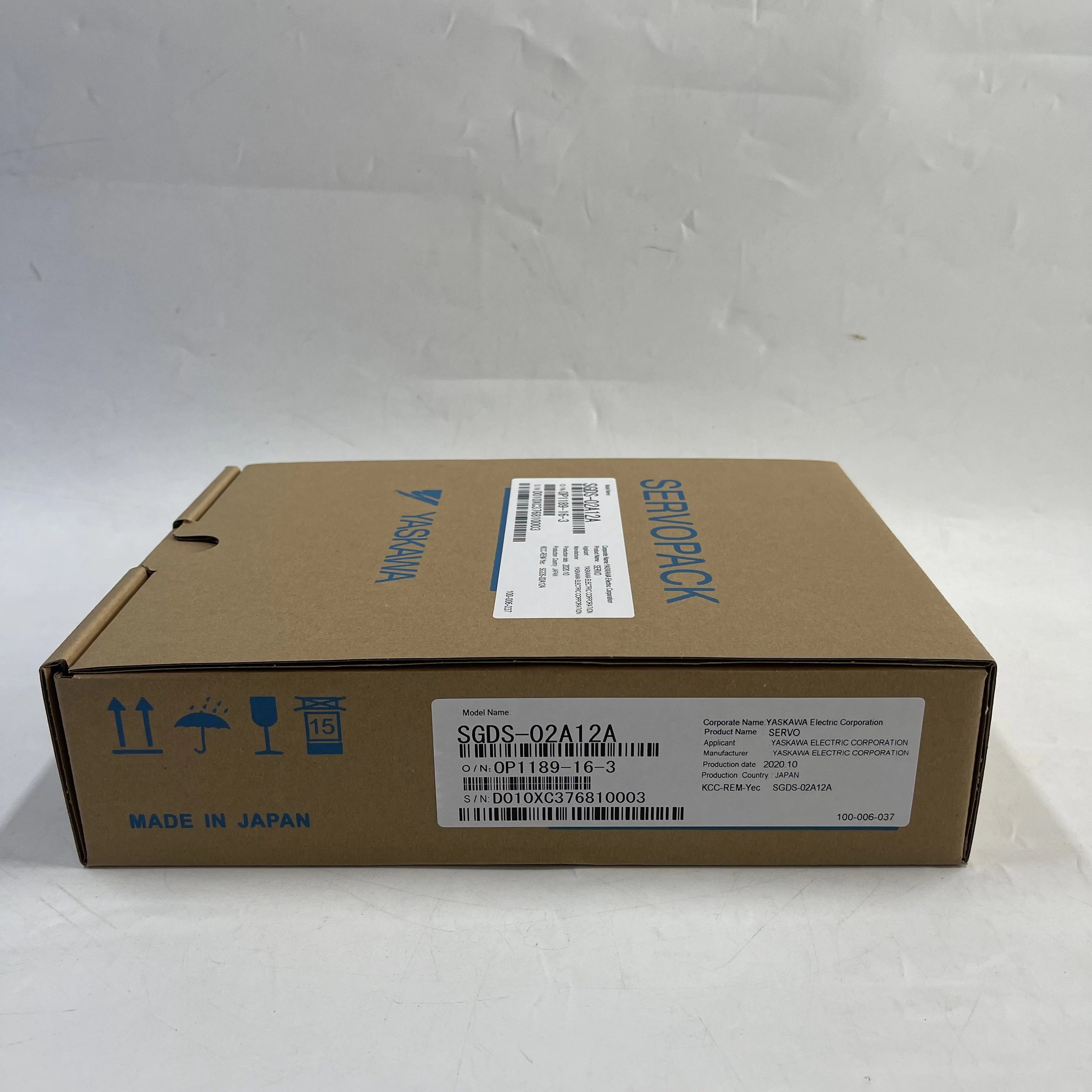 Yaskawa Servo Drive SGDS-02A12A Yaskawa Servo Drive SGDS-02A12A