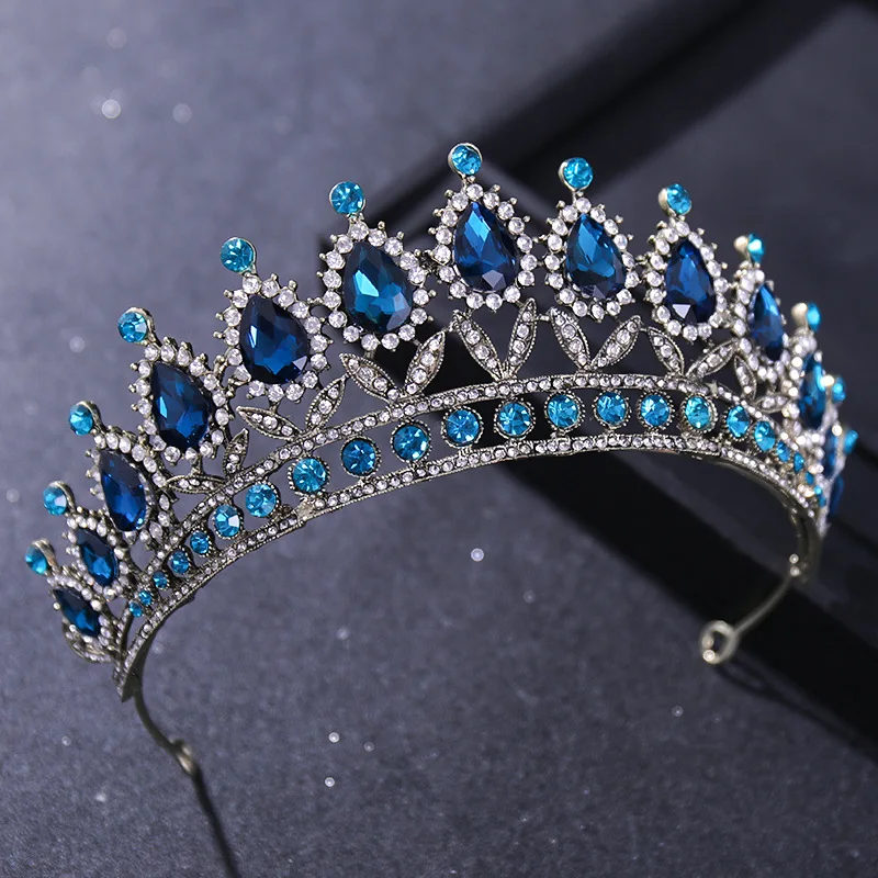 Luxury Baroque Queen Crown Tiaras - Perfect for Weddings display picture 2