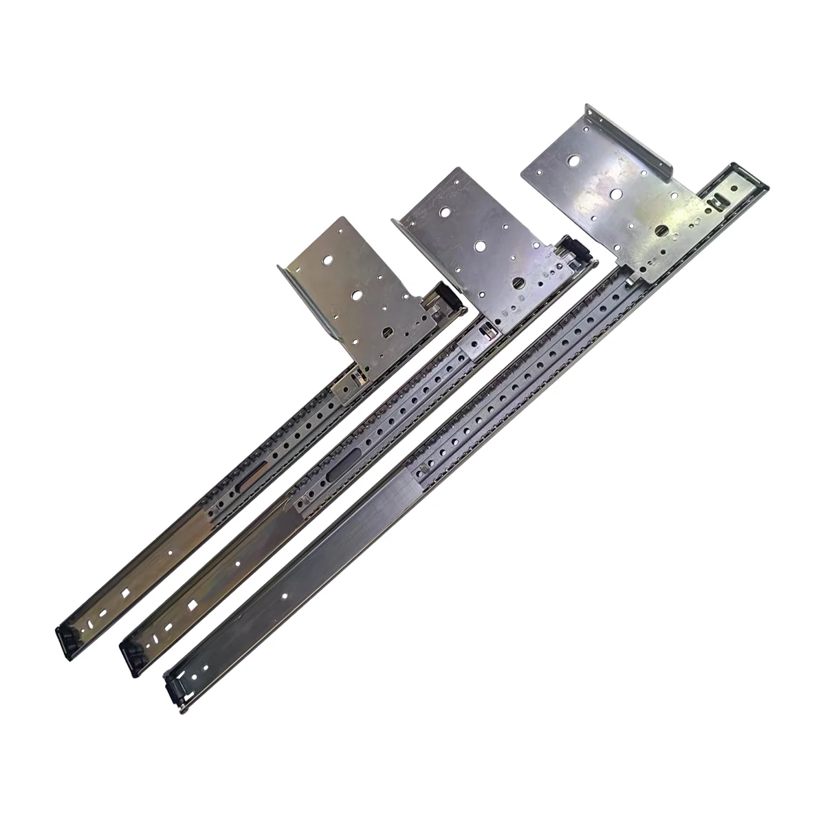 Tv Unity Rails Concealed Folding Pocket Door Telescopic Rails for TV Cabinet