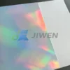 one side holo & one side white (inkjet)