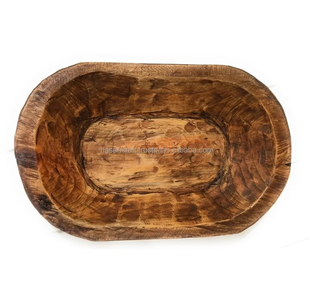 Wooden Dough Serving Bowl Hot Seller Dough Bowl Wholesale Wooden Dough