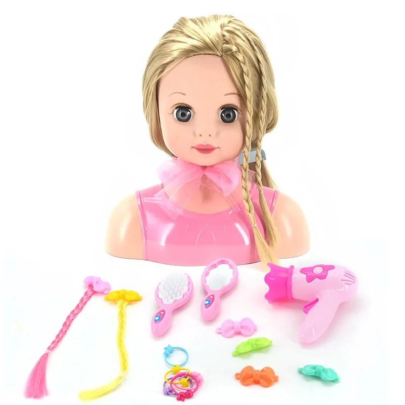 Kids Dolls Styling Head Makeup Comb Hair Toy Doll Set Pretend Play Princess  Dressing Play Toys For Little Girls - Buy Kids Dolls Styling Head Makeup  Comb Hair Toy,Doll Set Pretend Play