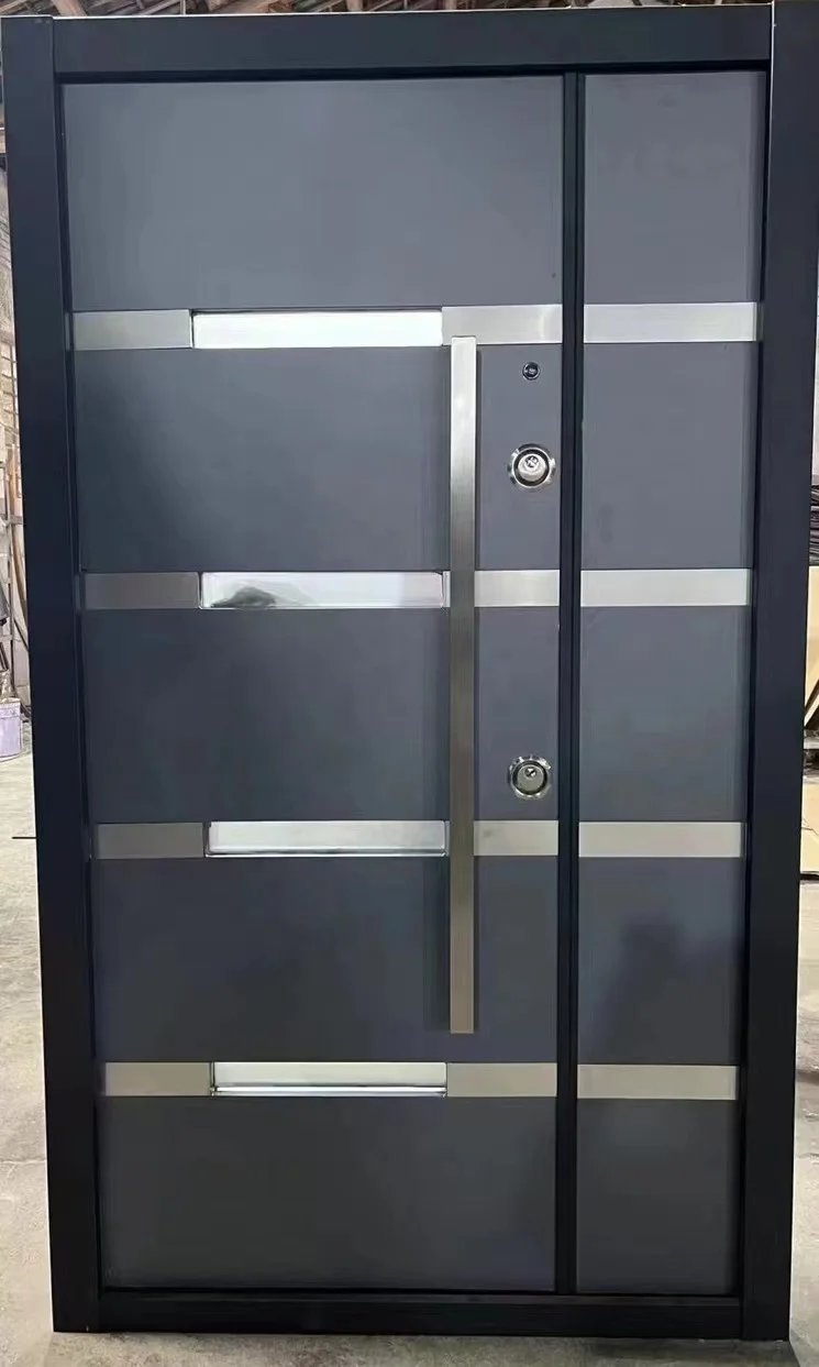 High Quality Customized Home Front Exterior Main Entry Steel Doors Fireproof Steel Doors Good Price
