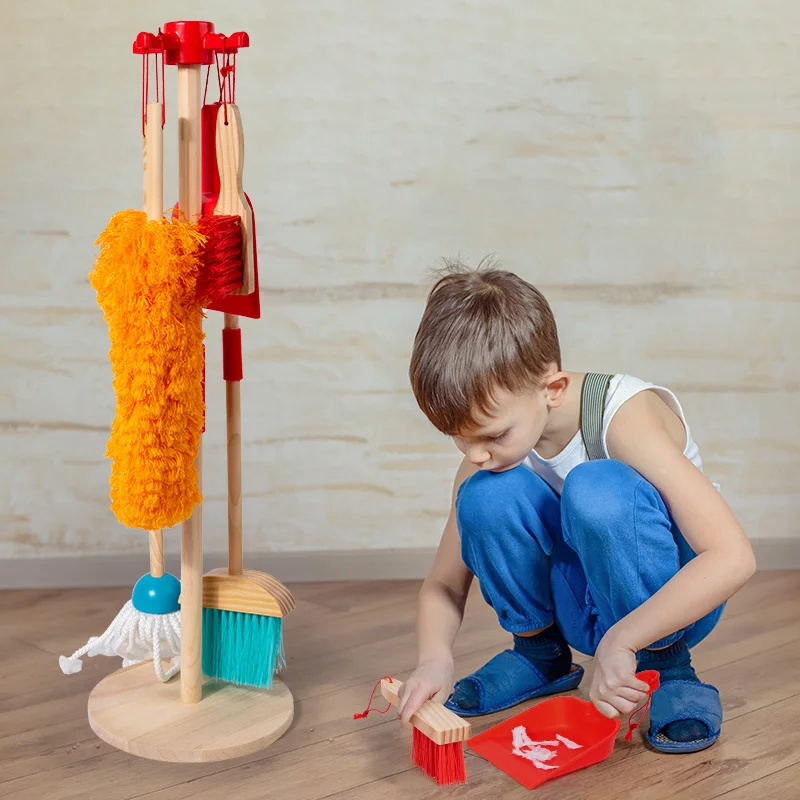 Children's Cleaning Toy Set Simulation Fun for Kids