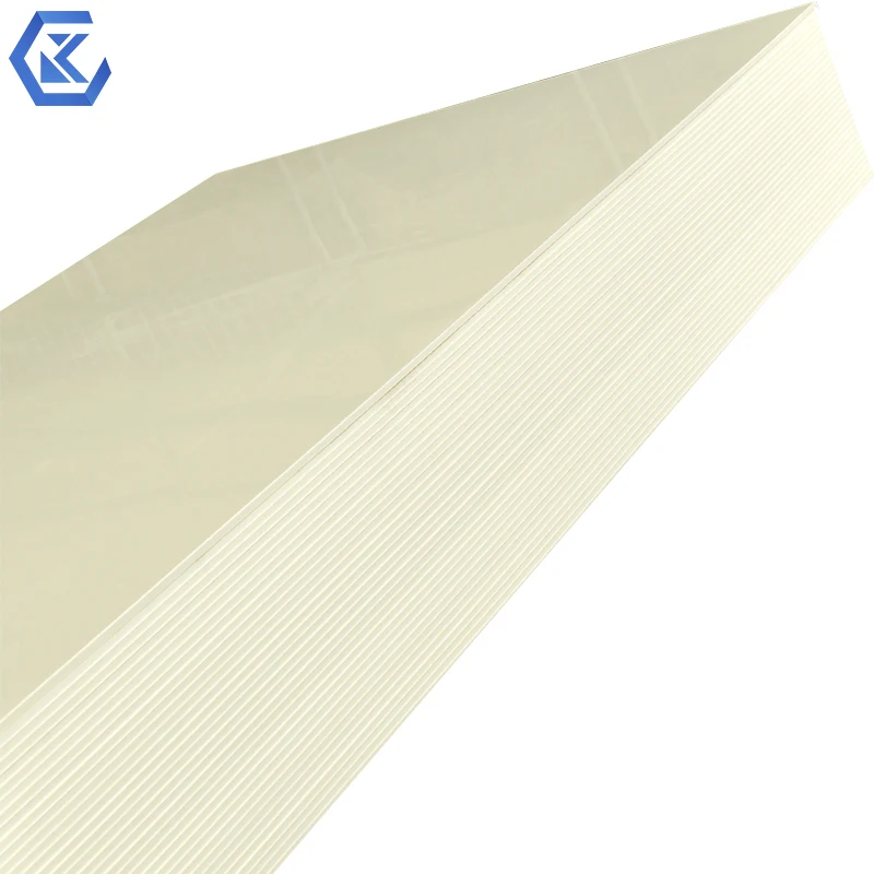 Polypropylene PP Plate Board Sheet 3mm Thick Rubber Sheet Custom Cutting Printing Extruding CNC Moulding Advertising PE