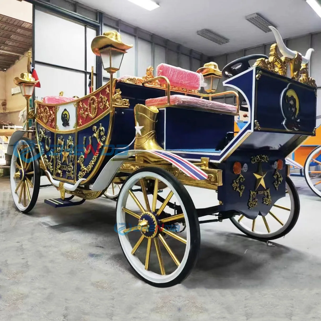 Royal Electric Carriage Royal Carriage等身大キャリッジは