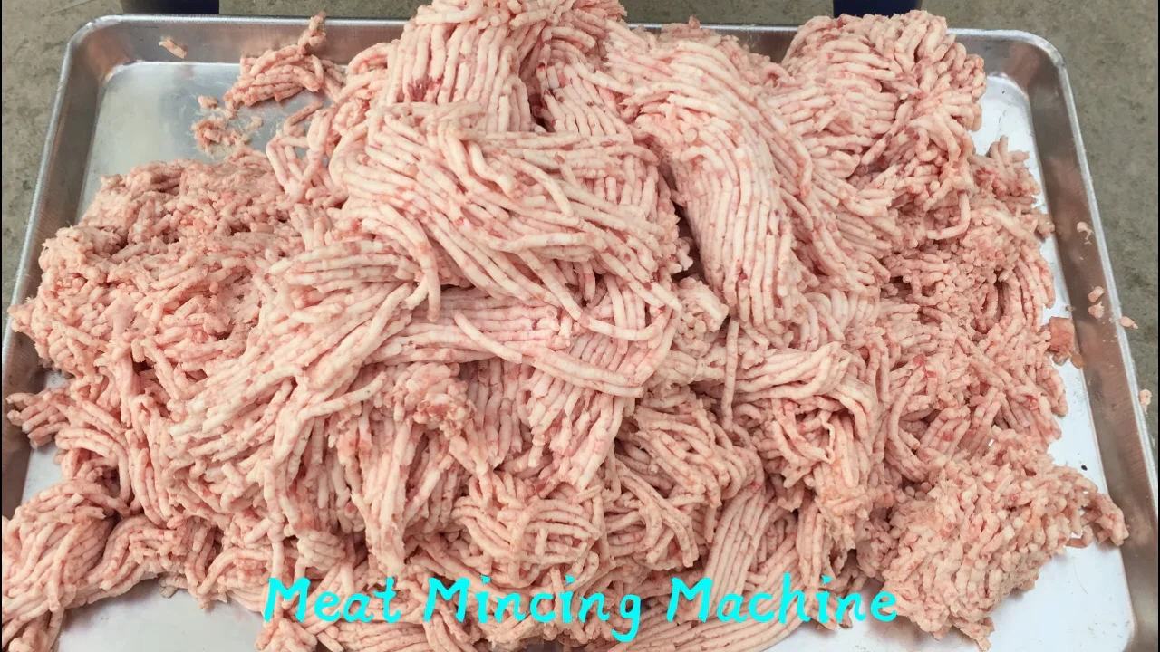 Commercial Fresh Meat Blending Grinder Sausage Meat Making Machine For