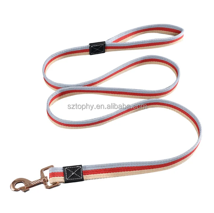 Factory Direct Sales Pet Canvas Traction Rope Lengthened And Thickened