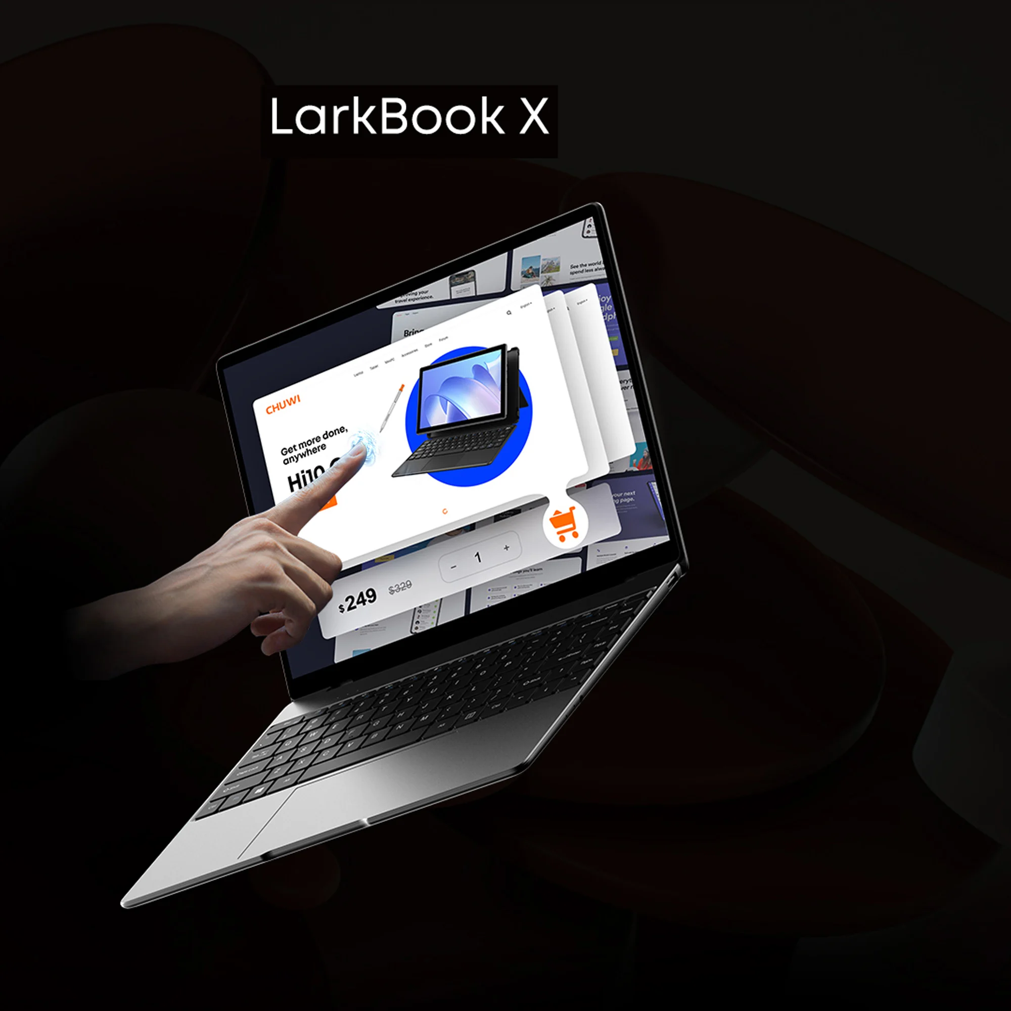 CHUWI LarkBook X 14インチ タッチスクリーン ノートパソコン 2.2K