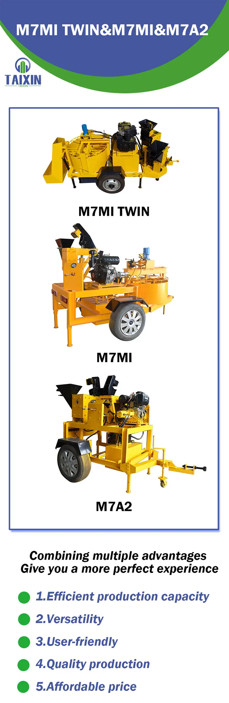 M7MI Super Press To Make Ecological Bricks Earth Block Small Machine For Clay Brick