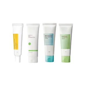 Inik Daily Moisture CreamCentella Calming Gel  60ml Vitamin C Eye Cream Centella Mild Cleansing Foam