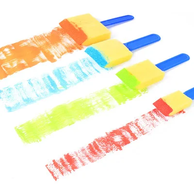 Foam EVA Non Toxic and Cheap Cute Kid Sponge Paint Brush