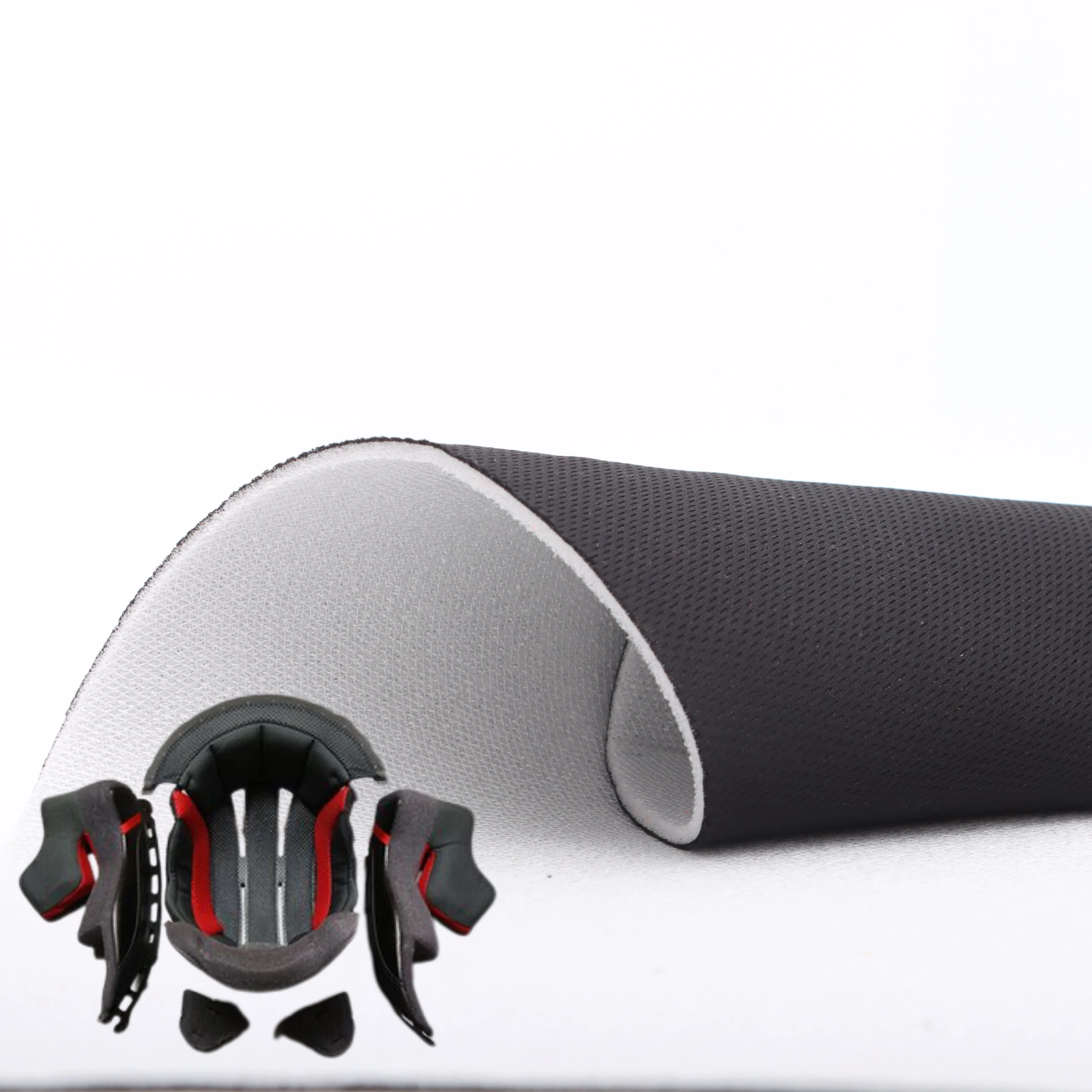 Hurtowa sprzedaż hurtowa innej siatki ptasiego oka laminowanej pianką – oddychająca, ekologiczna dwustronna tkanina do obuwia/rękawiczek dla chłopców i dziewczynek