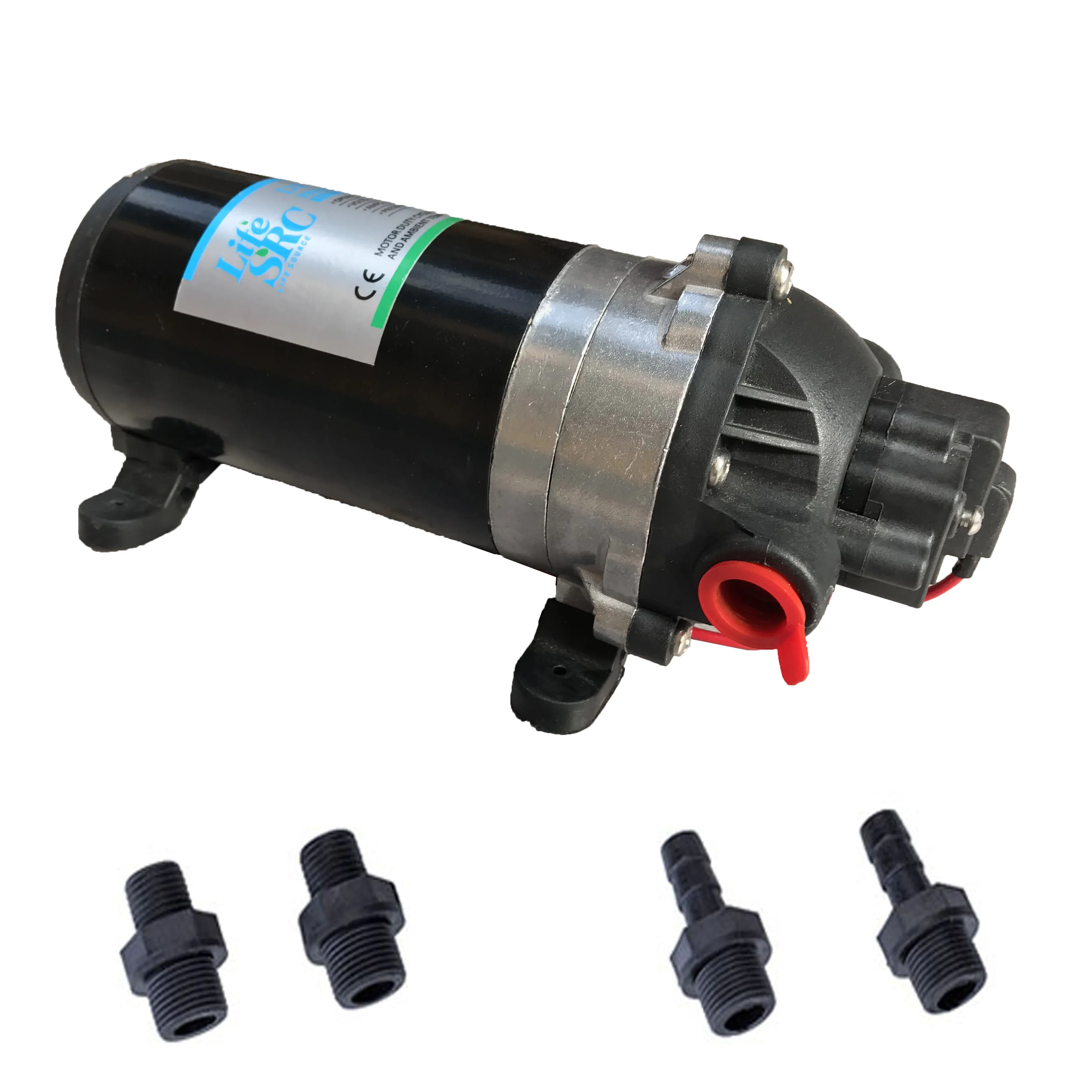 LifeSRC лтм/мин фунт/кв. Дюйм 24 В постоянного тока электрический водяной диафрагма насос высокого давления для мойки автомобилей